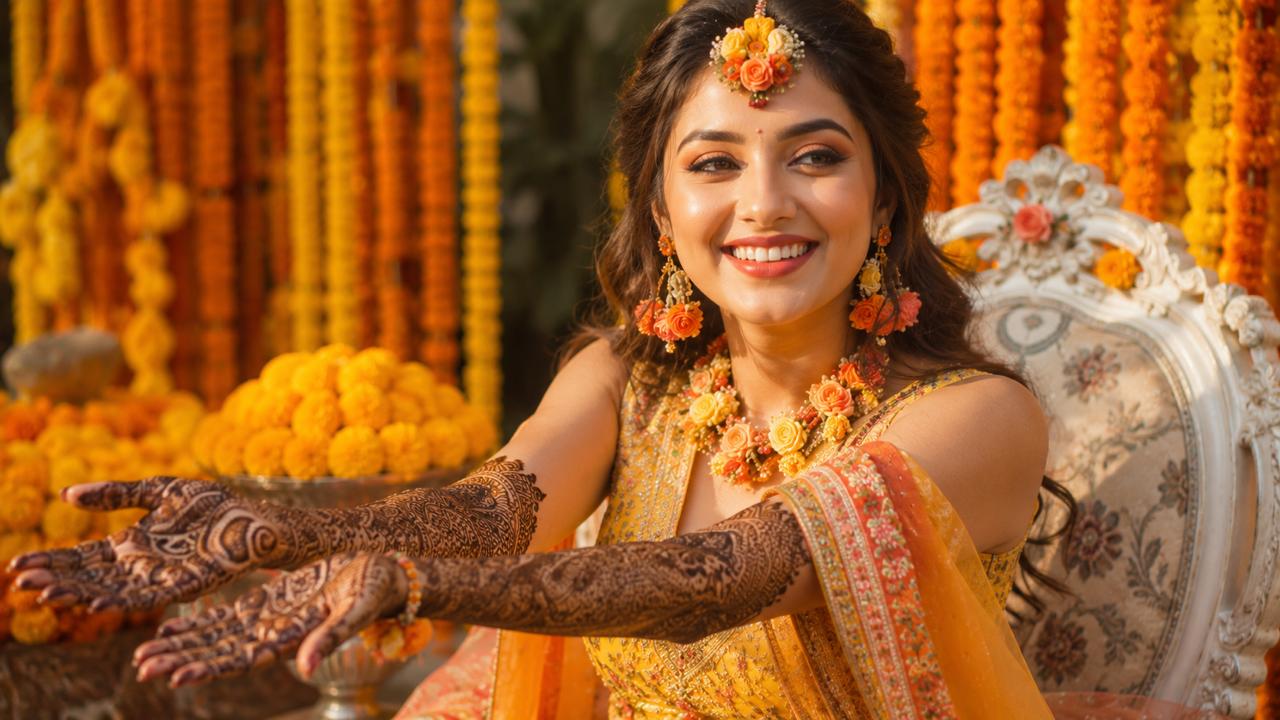 Mehndi and Haldi Makeup — How to Get a Look That Survives the Chaos